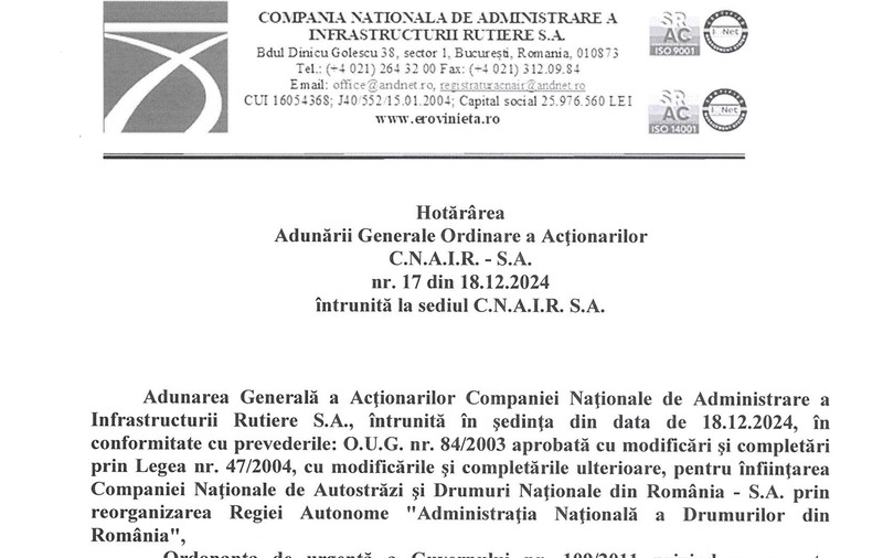 Sorin Grindeanu, darnic cu subalternii: administratorilor CNAIR li s-a mărit leafa la 27.000 de lei. Ce averi au membrii Consiliului de Administrație