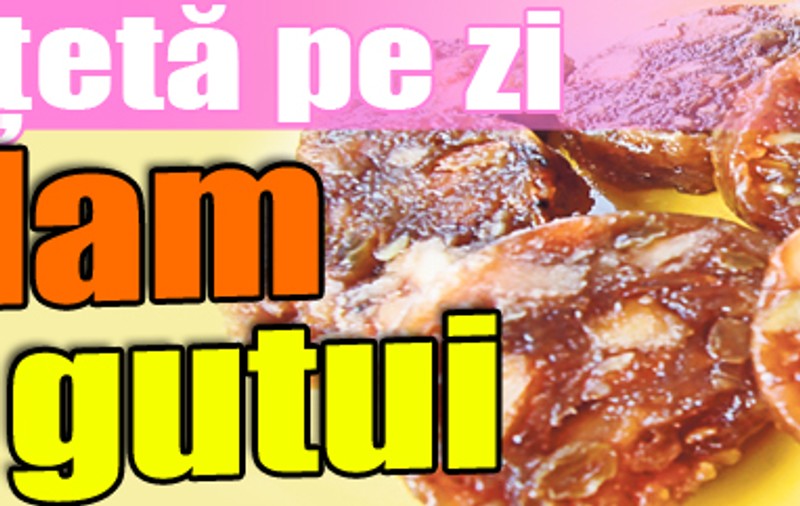 O reţetă pe zi - Salam cu gutui