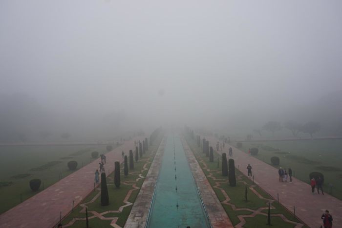 Am făcut o vizită la templul Taj Mahal azi dimineață﻿