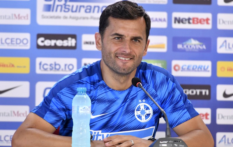 Nicolae Dică, antrenorul FCSB: “Îmi place că plecăm cu şansa a doua cu Rapid Viena”