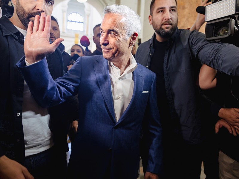 Călin Georgescu, la unul dintre termenele procesului care-l vizează, desfășurat la Curtea de Apel București. Sursa foto: Eli Driu