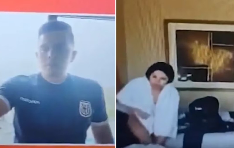 Un jurnalist ecuadorian care a intrat prin apel video într-o emisiune și-a arătat, din greșeală, partenera de viață aproape dezbrăcată
