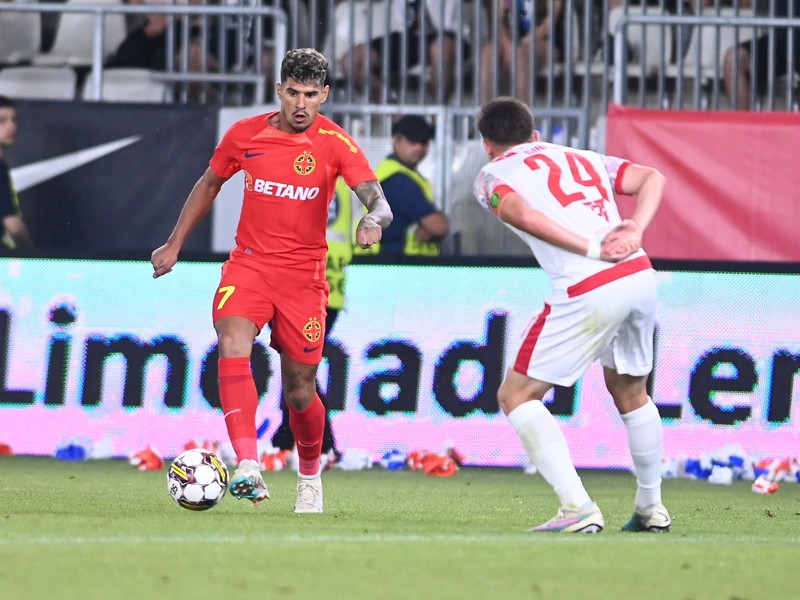 Florinel Teodor Coman in meciul de fotbal dintre FCSB si Dinamo Bucuresti, din cadrul Superligii Superbet, desfasurat pe Stadionul National Arcul de Triumf din Bucuresti, sambata 22 iulie 2023. © FOTO:Razvan Pasarica/SPORT PICTURES
