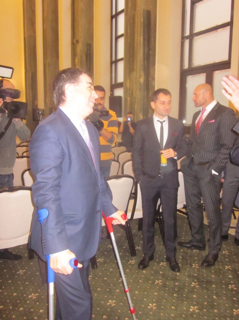 Argăseală s-a "rupt" când a încercat să joace fotbal FOTO: Răzvan Ionaşcu