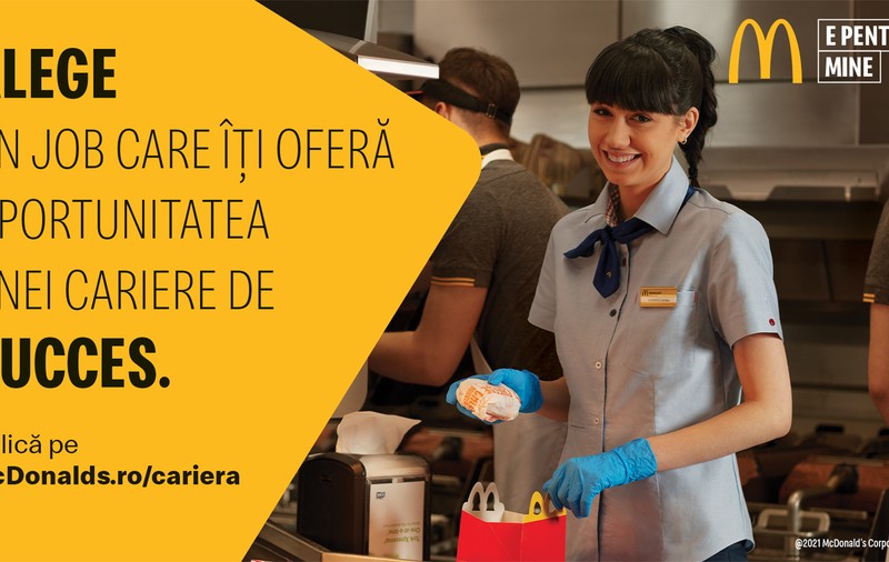 McDonald’s caută peste 60 de Manageri Trainee