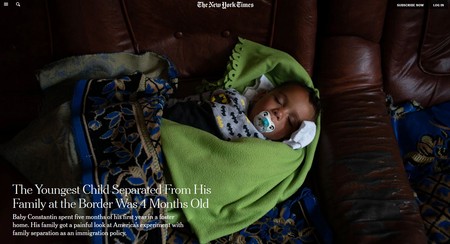 Așa se deschide articolul de pe siteul The New York Times