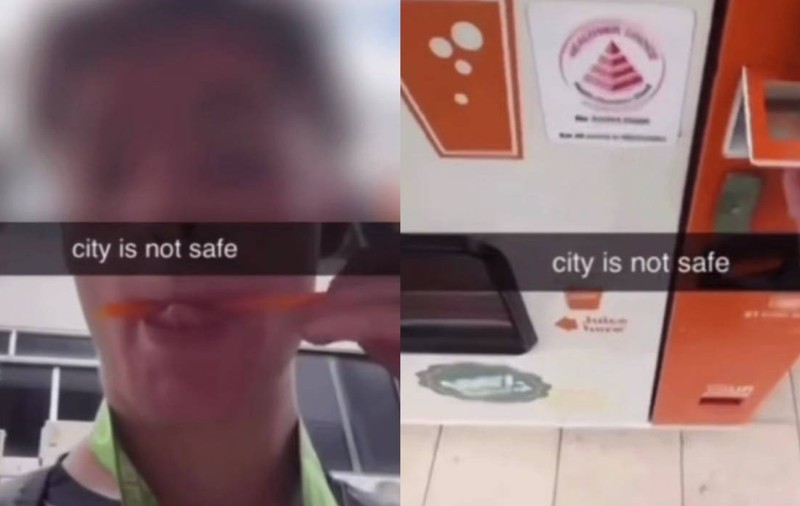 Un tânăr francez a lins un pai ca să facă vizualizări pe Instagram, iar acum riscă doi ani de închisoare în Singapore | VIDEO