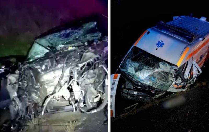 O femeie a murit în urma accidentului din Cluj în care a fost implicată o ambulanță