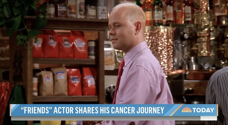 James Michael Tyler, în cafeneaua Central Perk, în Friends. Foto: Profimedia Images