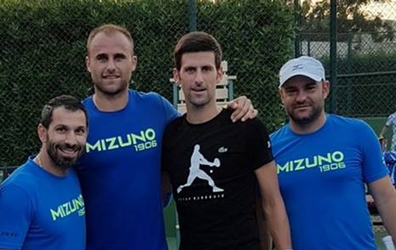 Întâlnire istorică pentru tenisul românesc: Marius Copil, antrenament cu Novak Djokovici