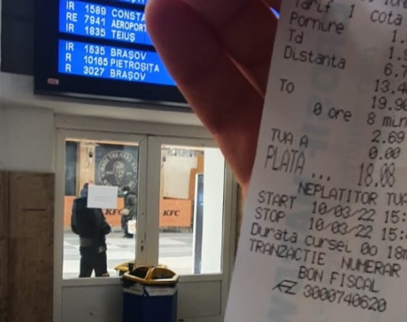 EXPERIMENT LIBERTATEA. Cum profită unii taximetriști bucureșteni de refugiați. „Pentru că eram ucrainean, mi-a luat 50 de lei. Știți cât m-a costat cursa ca român la întoarcere?”