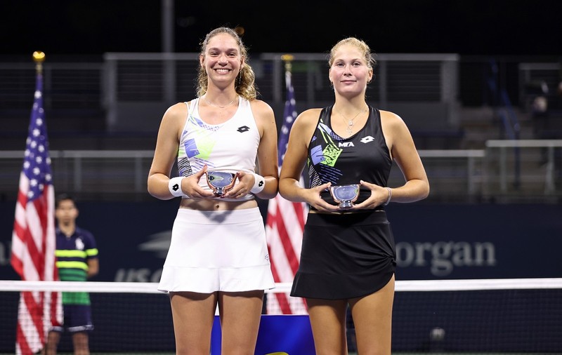 Românca Mara Gae, campionă la US Open în proba de dublu a junioarelor alături de o rusoaică