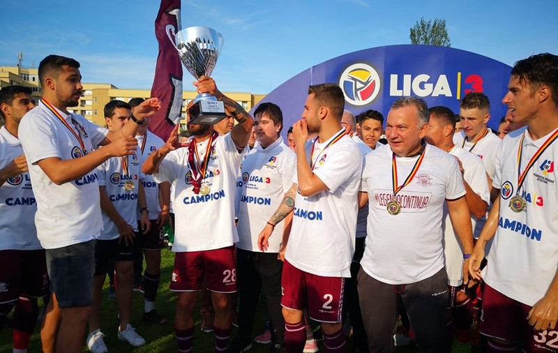Rapid a promovat în Liga 2. Revine George Copos?