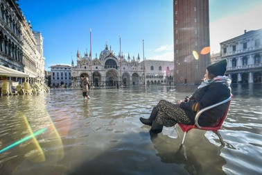 Veneția sub ape (foto EPA)