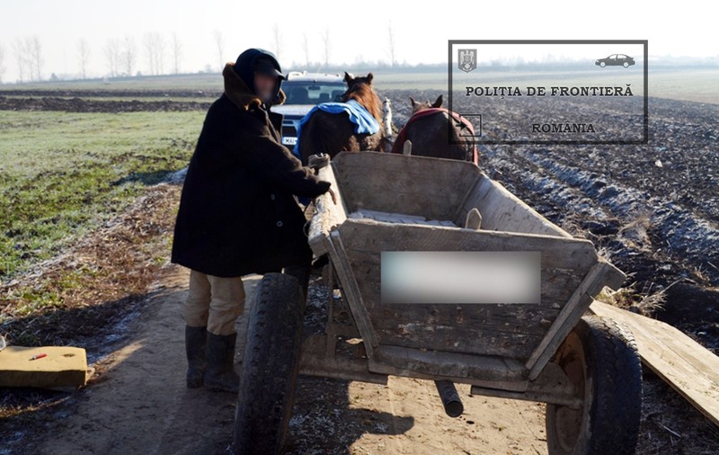 Traficanți de țigări ”vânați” la graniță