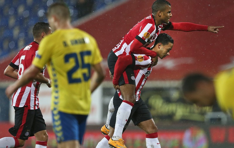 VIDEO / Liga Europa: Estoril - PSV Eindhoven 3-3. Partida, întreruptă ieri, s-a terminat azi