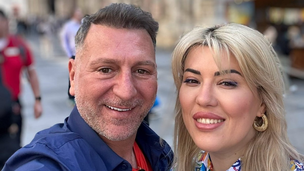 Christian Sabbagh și soția lui în vacanță. Sursa FOTO/ Facebook