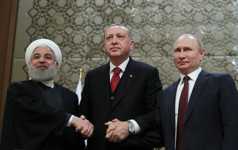 Erdogan, Putin și Rohani s-au întâlnit la Ankara pentru a discuta situația din Siria