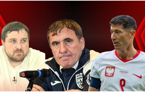 Fierbe Hagi! Emanuel Roșu dezvăluie din Polonia trăirile selecționerului României înainte de duelul cu Lewandowski