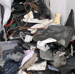 Așa aratău o parte dintre deșeurile descoperite la Agigea