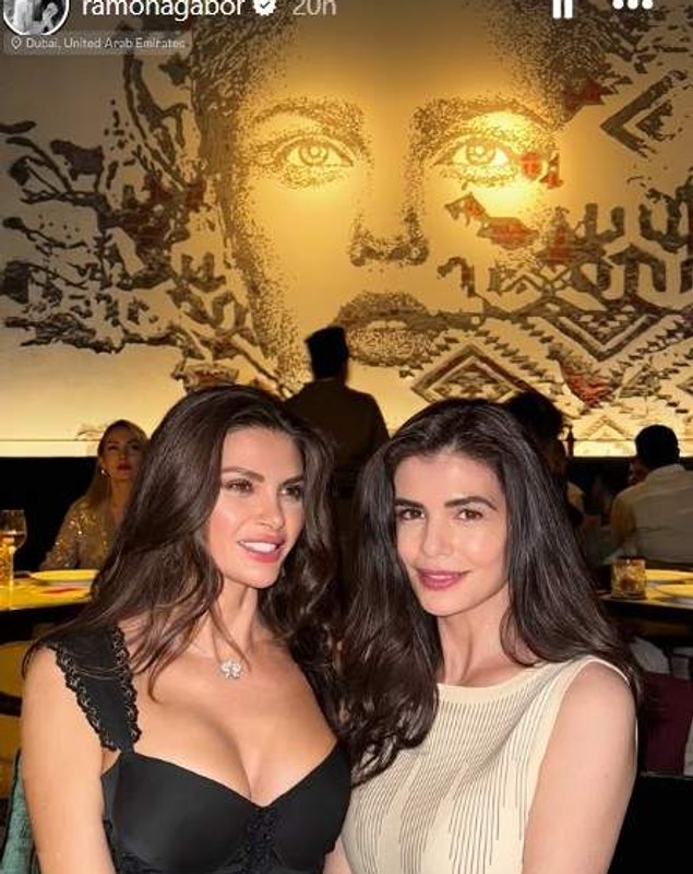 Imagini cu Monica și Ramona Gabor în Dubai. Cum a apărut fosta soție a lui Irinel Columbeanu