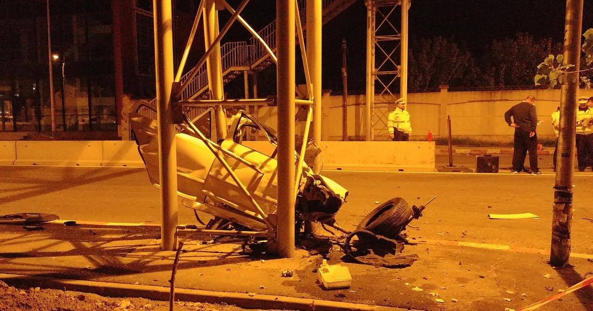 A ars de viu în urma unui accident în Pipera, județul Ilfov