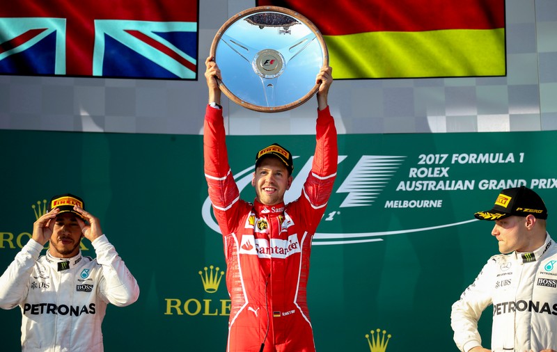 Formula 1 - Marele Premiu al Australiei - Melbourne 2017. Vettel a câștigat cursa. Hamilton, pe doi. Ferrari revine în forță