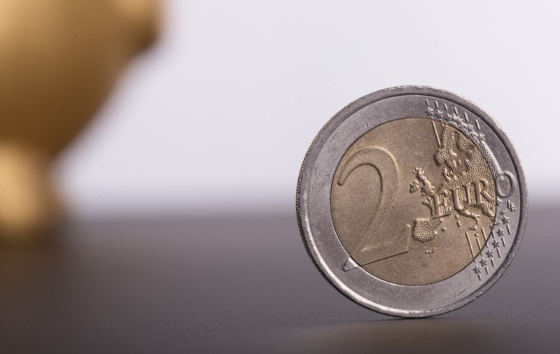 O monedă de 2 euro