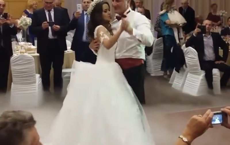 Imagini de la nunta lui Marian Godină. Filmarea cu dansul mirilor, virală pe Internet