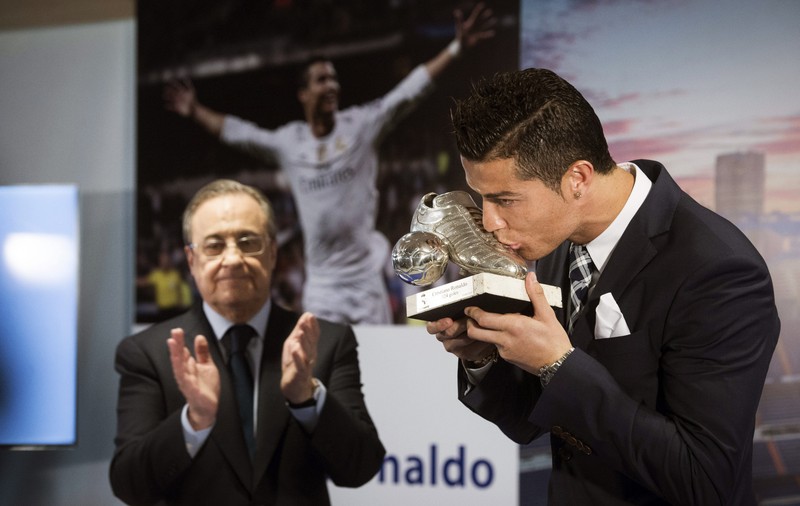 Ronaldo a fost sărbătorit de către Real Madrid / GALERIE FOTO
