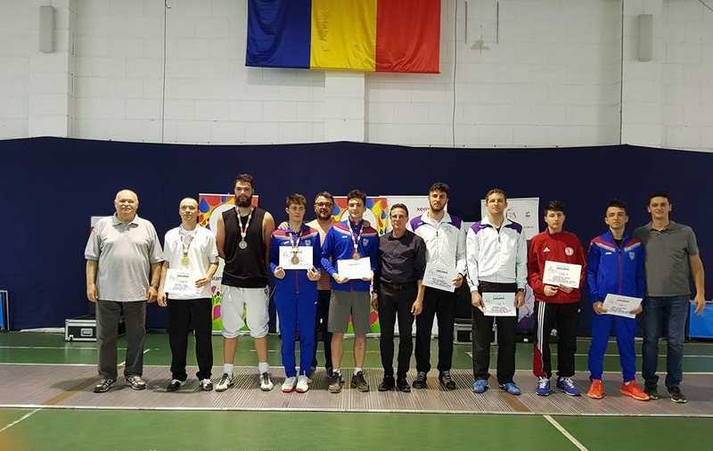 Radu Dărăban, campion național la floretă. Este al cincilea titlu consecutiv pentru sportivul de la CS ”U” Cluj