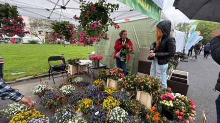 Imagine de la evenimentul „Zilele Horticulturii Bucureștene”, organizat la Campusul Agronomie Herăstrău. Foto: Libertatea