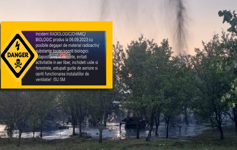 „Adăpostiți-vă în locuințe!”. Locuitorii din două sate din Satu Mare au primit Mesaj RO-ALERT după ce un puț scoate la suprafață apă cu gaze, lângă o benzinărie