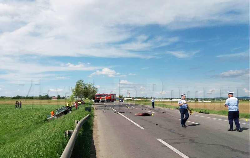 Un tânăr din Iaşi a murit într-un accident provocat chiar de el, pe Drumul European 85