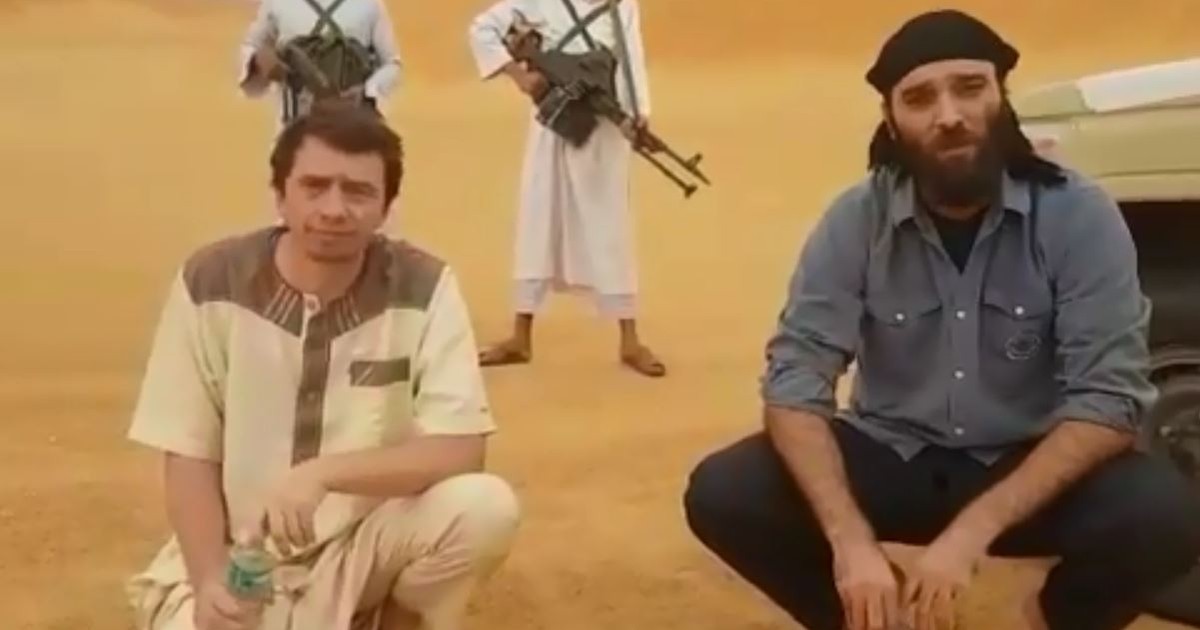 Primele imagini cu românul răpit în Libia