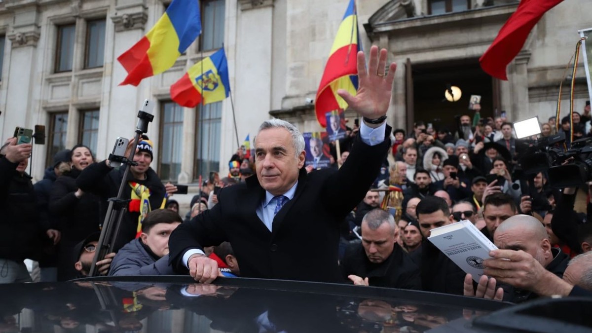 Călin Georgescu la Curtea de Apel București. Sursa foto: Libertatea / Dumitru Angelescu