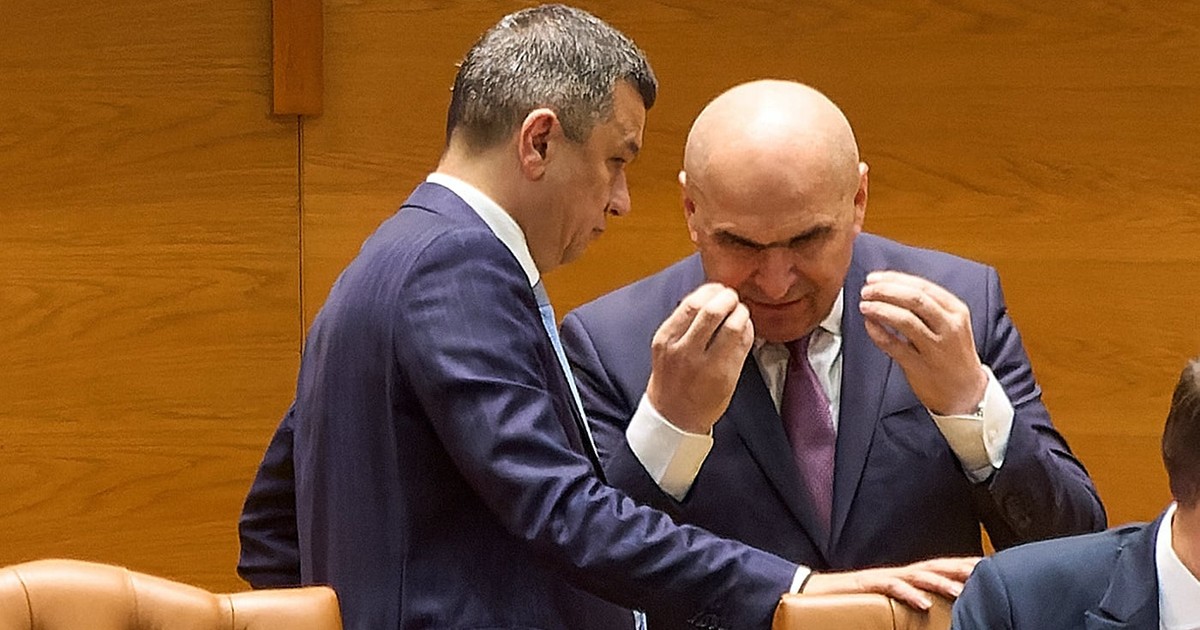 Sorin Grindeanu, Ilie Bolojan in Parlament