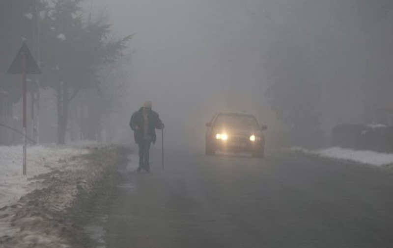 COD GALBEN de ceaţă pentru opt judeţe şi Bucureşti