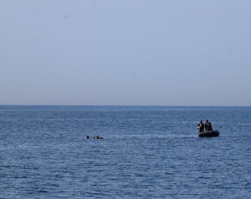 Mina marină găsită la 70 de kilometri de țărmul românesc, în Marea Neagră, a fost neutralizată