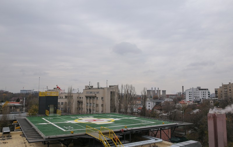 Primul heliport medical modern din România, inaugurat la Spitalul Universitar