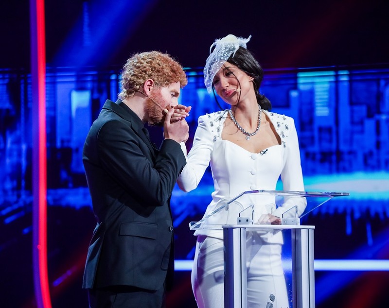 Delia: „Harry și Meghan au venit în platoul iUmor!“. Cum au fost ironizați ducii de Sussex de George Tănase și Monica Odagiu