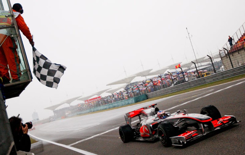 Jenson Button a câştigat Marele Premiu al Chinei‎ 