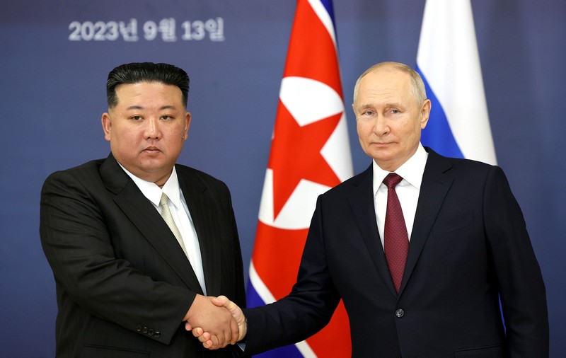 Vladimir Putin a sosit în Coreea de Nord. Cum a fost întâmpinat