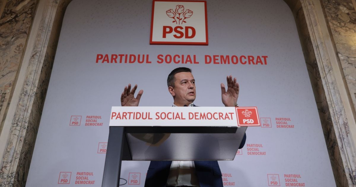 Sorin Grindeanu, liderul PSD.