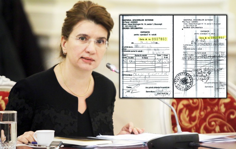 Ambasadorul României la Bruxelles, Andreea Păstârnac, acuzat de fostul consul român de la Tel Aviv că a protejat un sistem de corupție cu chitanțe false!