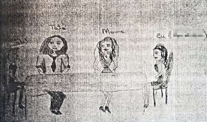 Așa își vedea fetița abuzată familia