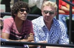 Noah și Boris Becker