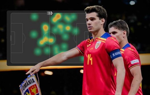 Ianis Hagi a fost căpitan la națională pentru a 7-a oară: 67 de minute, 18 pase reușite și nota 6.3 în Suedia