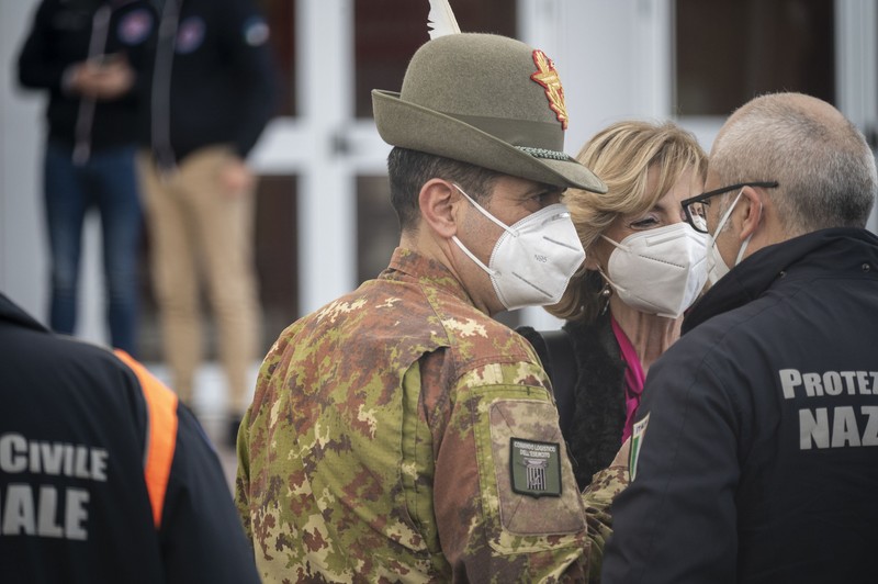 Generalul Francesco Paolo Figliuolo, omul care a schimbat fața campaniei de vaccinare din Italia. Foto: Hepta