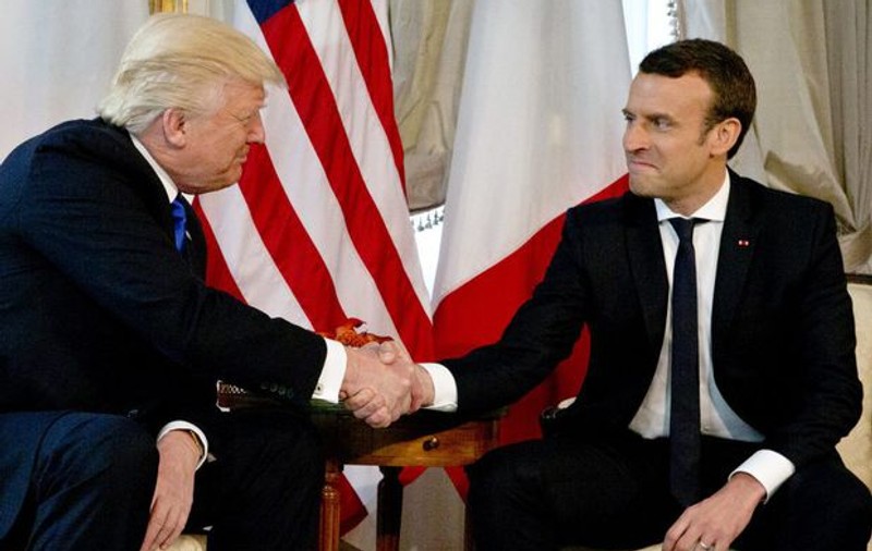 Emmanuel Macron l-a invitat pe Donald Trump la parada din 14 iulie de la Paris. Președintele american a spus că "va examina fezabilitatea" vizitei